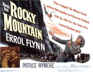 Rocky Mountain Lobby Card Patrice Wymore Errol Flynn 1950 Old Movie Photo