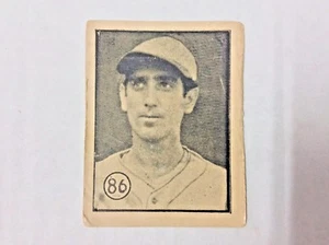 1946 DEPORTIVO CARAMELO POR FELICES CUBAN BASEBALL CARD OF JORGE COMELLAS #86 - Picture 1 of 2