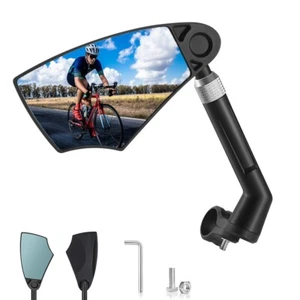 Blendfreier Lenker Fahrradspiegel, drehbarer sicherer Rückspiegel, Fahrradspiegel - Bild 1 von 12