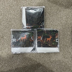 Lot Of 3 UNITS. Camo Plastic Party Table Cloth. Each Has 3 PCs. Total 9 Sheets - Picture 1 of 5