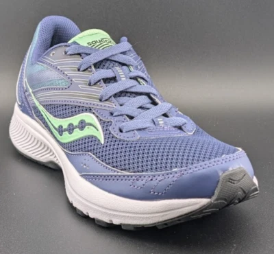 Zapato para correr Saucony para mujer talla 7 Cohesion 15 cobalto/como nuevo S10701-15 cómodo Foto 1 de 4