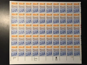 50 U.S. MINT 29c STAMPS (1 SHEET) #2612 WORLD STAMP EXPO 1992 MNH OG CV ~ $75 - Picture 1 of 6