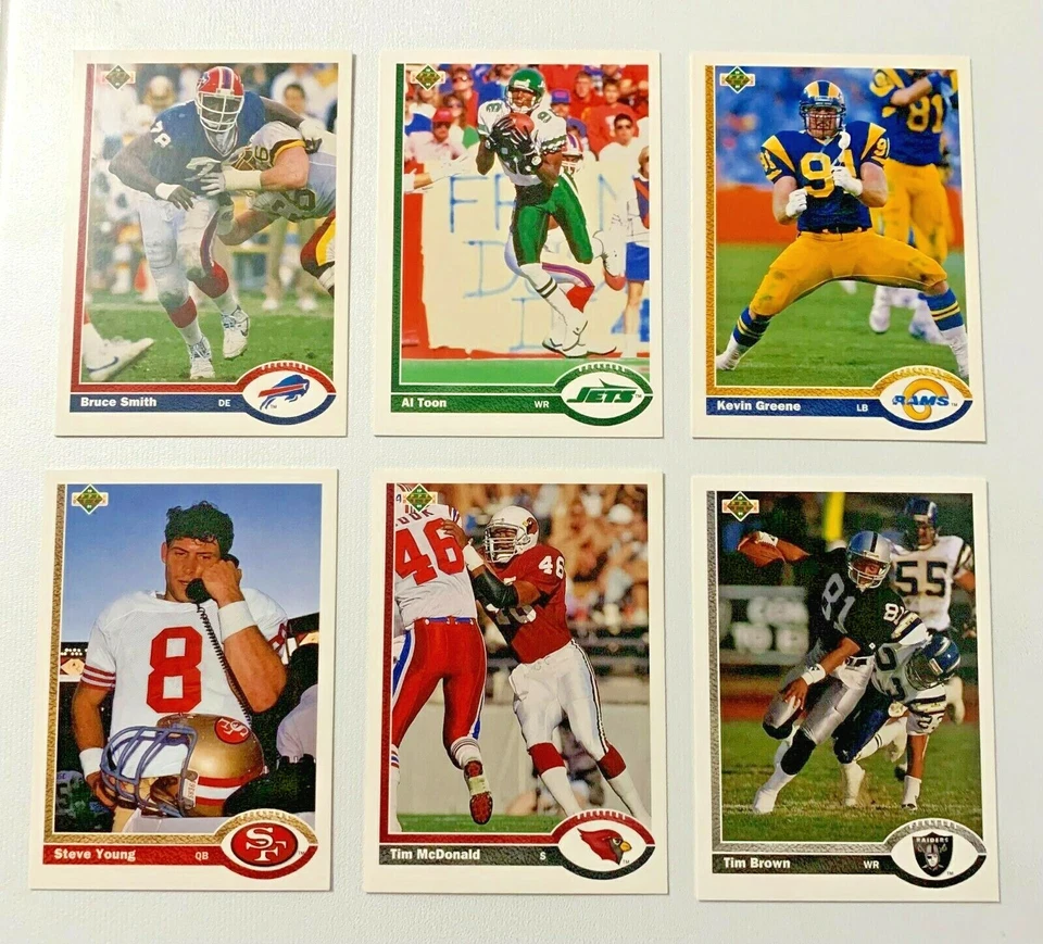 1991 Upper Deck Football Cards You Pick #'s 1-299 -- Complete Your Set - Image 1 of 1