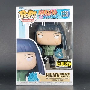 Funko Pop Naruto Shippuden Hinata con Puños de León Gemelos Entretenimiento Tierra Excl - Imagen 1 de 6