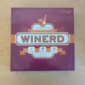 Brand New Sealed Winerd Wine Tasting Board Game Up To Four Players Trivia Adults - Picture 1 of 7