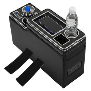 USB Mittelkonsole Staufach Storage Für VW T4/T5/T6 Multivan Console Opel Toyota - Bild 1 von 14