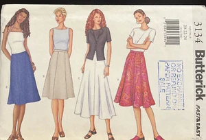 Butterick 3134 Size 20-22-24 Skirt Paper Pattern - Picture 1 of 2
