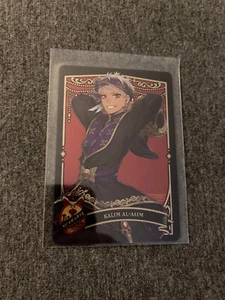 Tarjeta coleccionable Disney Twisted Wonderland - Scarabia Kalim Al-Asim P2-04 - Imagen 1 de 2