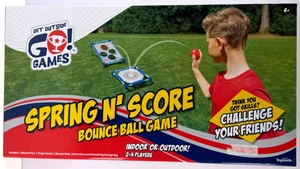 Toysmith GO! Games Spring N’ Score Bounce Ball Game Sealed New in Box - Picture 1 of 6