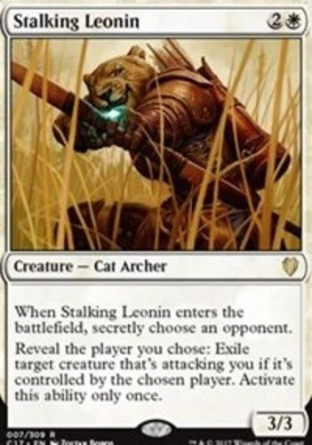 Stalking Leonin - Commander 2017 #007/309 MTG Magic The Gathering - Image 1 of 1