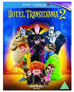 Hotel Transylvania 2 (Blu-ray) Adam Sandler Selena Gomez Kevin James (UK IMPORT) - Picture 1 of 2