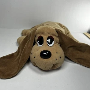 Vintage Pound Puppies Tan/Brown Puppy Dog Plush Stuffed Animal 1997 Basset - Picture 1 of 9