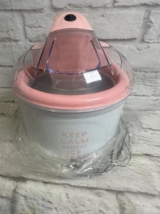 Ice Cream Maker / Machine 1.38 Litre Pink - Ambiano Sweets & Treats - Picture 1 of 9