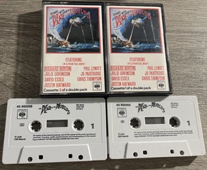 WAR OF THE WORLDS - Double Cassette : Phil Lynott Richard Burton Justin Hayward - Picture 1 of 6