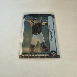 Tarjeta de novato 1999 Bowman cromada #395 Giuseppe Chiaramonte radiocontrol - Imagen 1 de 2