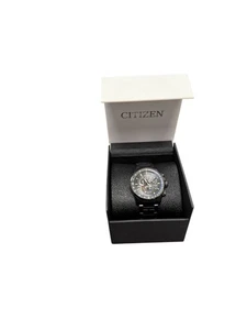 Citizen Eco-Drive Men's Perpetual Chrono A.T Bracelet Watch - Picture 1 of 8
