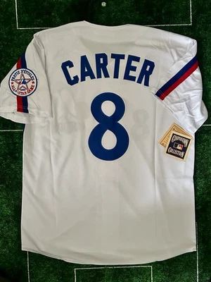 GARY CARTER Montreal Expos 1982 Throwback AS White Home Baseball Jersey Size XL - Image 1 of 4