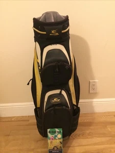 Cobra Cart Golf Bag with 14-way Dividers & Rain Cover - Picture 1 of 12