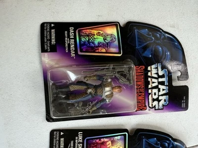 Lote de 5 figuras de acción Kenner 1996 Star Wars Sombras del Imperio selladas nuevas en caja Foto 1 de 4