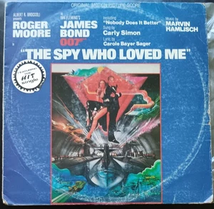 Marvin Hamlisch ‎– The Spy Who Loved Me - 1977 LP record VG, cover poor - Foto 1 di 3