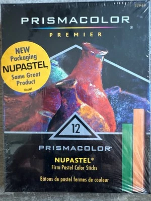 De Colección Sanford Prismacolor NuPastel Juego de 12 piezas Sellado Nuevo de Lote Antiguo Stock Foto 1 de 3