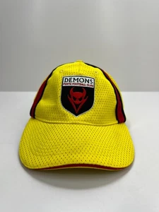 Perth Demons Football Club Yellow Hat Cap WAFL adjustable one size fits most - Bild 1 von 11