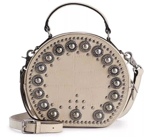 Amerileather Jetta Embellished Leather Bag - Picture 1 of 4