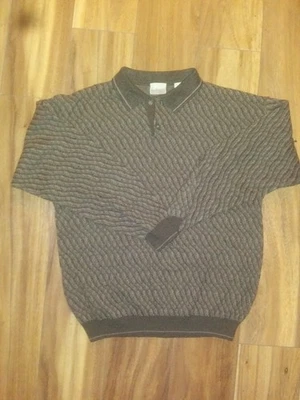 Suéter para hombre Mod Henley verde mediano Foto 1 de 4