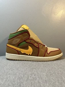NEW Nike Air Jordan 1 Mid SE 'Cheeseburger' - Size 11.5 IB7403-224🔥🔥 - Picture 1 of 11