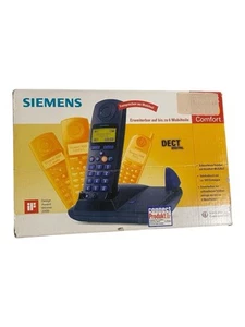 Siemens Gigaset 3010 Comfort 3010 Telefon mit Basisstation schwarz - Picture 1 of 6