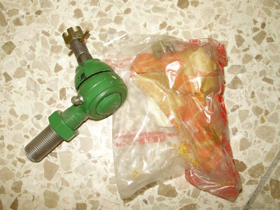 2 Spurstangenkopf John Deere Rasenmäher Traktor 14-12mmKonus 12mm + 17mm Gewinde