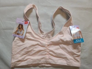 Hanes Cooling Comfort Women's Bralette X-Temp Comfort Flex Fit Pink Size Medium  - Picture 1 of 5