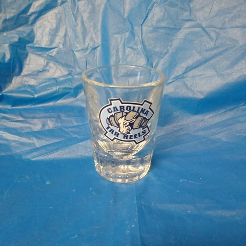 NORTH CAROLINA TAR HEELS NCAA SHOT GLASS Cover