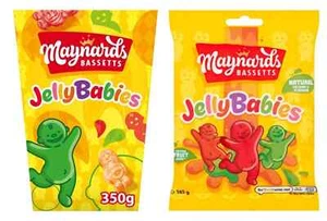 Jelly Babies Maynards Bassetts Sweets Soft Fruity Jelly Candies Sharing Box/Bag - Picture 1 of 7