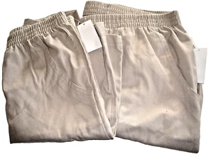Lote de 2 Pantalones Cortos Damas Plus Sarga Talla Arena (2 X) XXL NUEVOS - Imagen 1 de 3