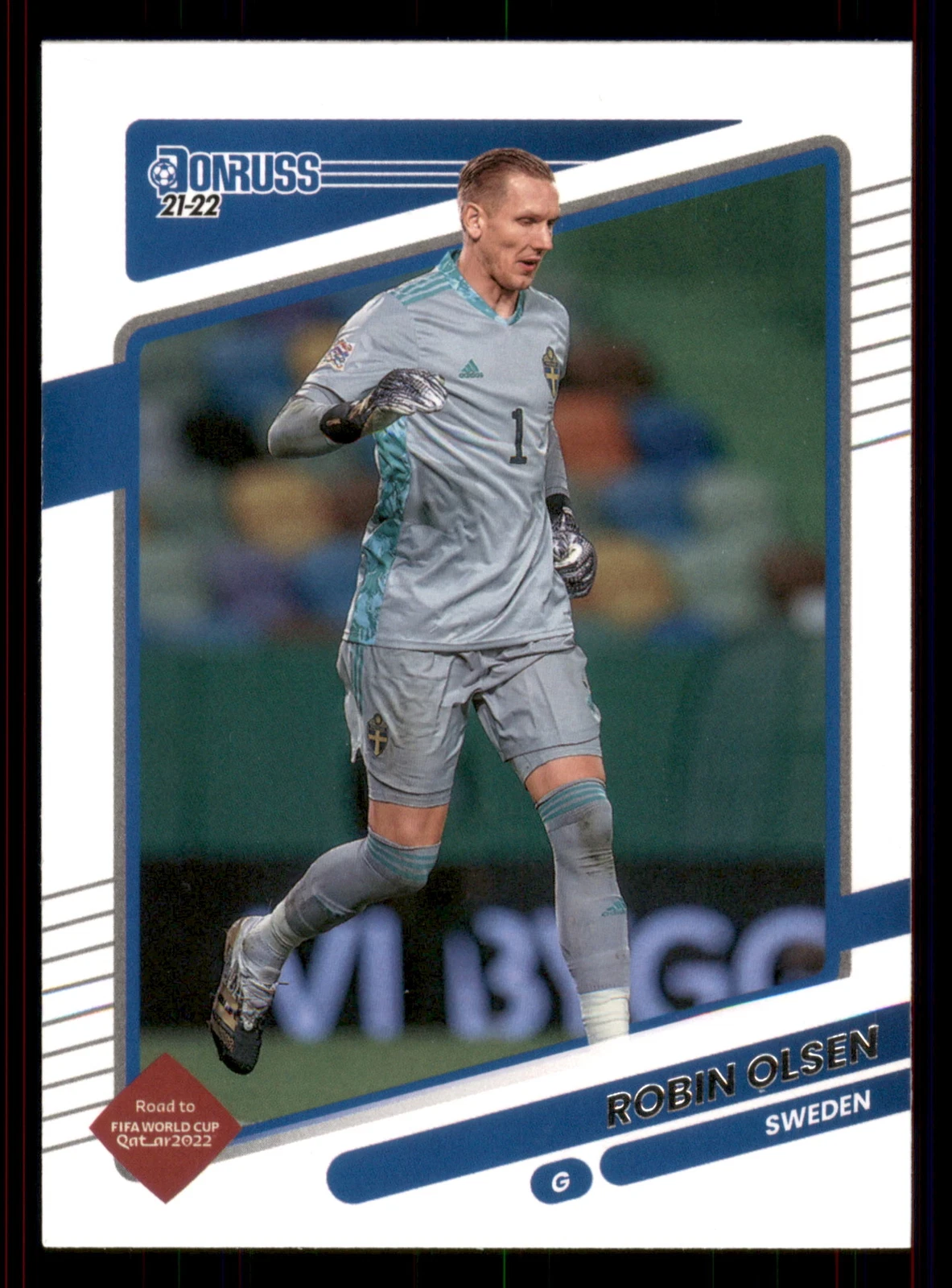 Robin Olsen 2021-22 Donruss #156 Sweden