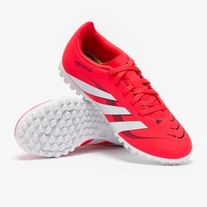 ADIDAS PREDATOR CLUB TF KIDS SIZES ONLY RED/WHITE/BLACK ID3805 - Picture 1 of 18