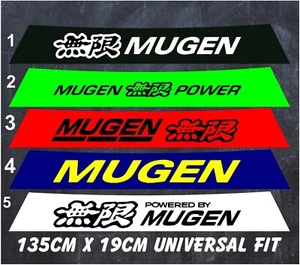 MUGEN Sunstrip attacco universale 135 x 19 cm - Foto 1 di 3