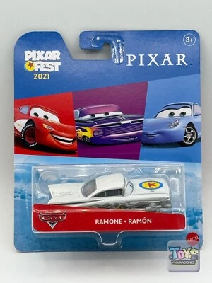 Disney Pixar Cars RAMONE (Blanco) Pixar Fest 2021 Metal 1:55 Foto 1 de 4