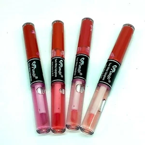Amuse Two Way Lipgloss Set of Four Different Shades Reds New - Picture 1 of 4
