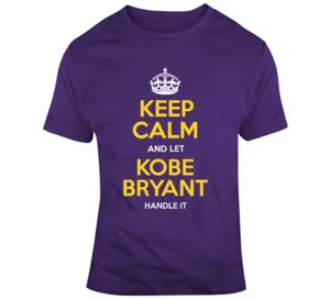 Keep Calm Kobe Bryant Basketball T Shirt - Picture 1 of 9