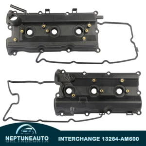 2x Engine Valve Cover Combo For Nissan Murano Infiniti G35 FX35 3.5L VQ35DE - Foto 1 di 12