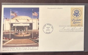 #3930 Presidential Libraries FDC on a Mystic cachet - Picture 1 of 1