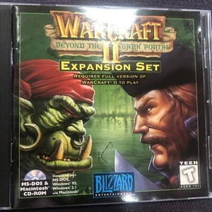 WarCraft II (2) Beyond the Dark Portal Expansion Set Blizzard CD-Rom PC 1996 - Picture 1 of 4