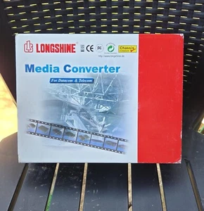 Media Converter Longshine Lcs-C842m da 10/100Base-TX a 100Base-FX fibra ottica - Foto 1 di 4