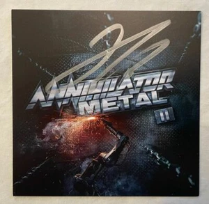Annihilator - Metal II (NEW 2-LP) Card signed by Jeff Waters / Slayer-Iced Earth - Picture 1 of 3