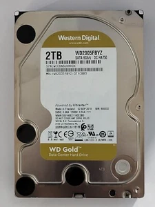 WD2005FBYZ-01YCBB3, DCM: -, SEP 2019, Western Digital 2Tb 3.5" Sata HDD - Picture 1 of 2