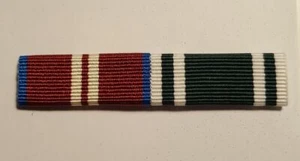 Queens Diamond Jubilee Medal and Ambulance Service LSGC Medal Sew on Ribbon Bar - Bild 1 von 1