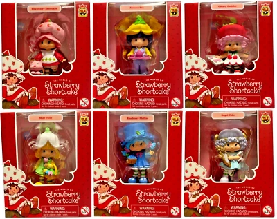 THE LOYAL SUBJECTS TLS Strawberry Shortcake Cheebee Mini Figure Series 2 Full Set Of 6 HTF! NEW!