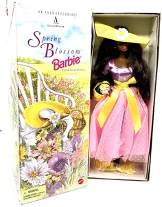 Spring Blossom Barbie Doll 1995 Avon Special Edition Exclusive New in Box - Picture 1 of 12